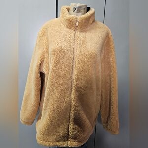 Jacket Women With Zipper Nwt Tacvasen XL 100 % Polyester